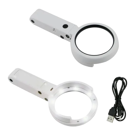 ILLUMINATED MAGNIFIER - HAND-HELD OR TABLE-TOP
