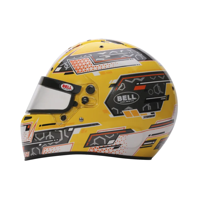 RS7-K YELLOW STAMINA BELL HELMET - FIA 8878-2024