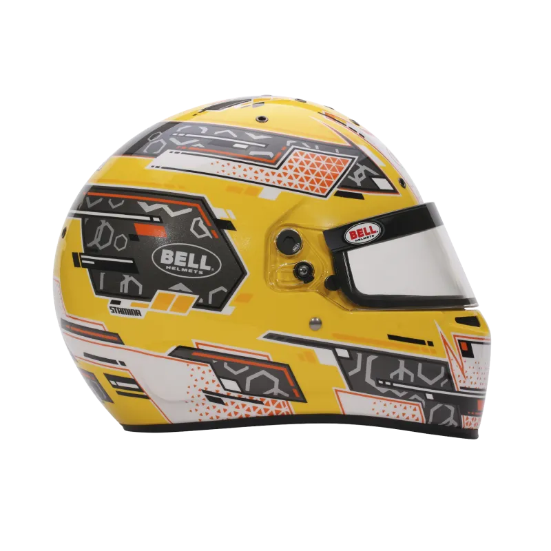 RS7-K YELLOW STAMINA BELL HELMET - FIA 8878-2024