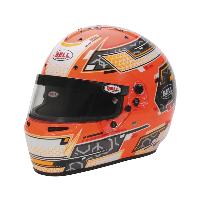 RS7-K ORANGE STAMINA BELL HELMET - FIA 8878-2024