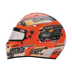 BELL RS7-K STAMINA HELM, ORANGE