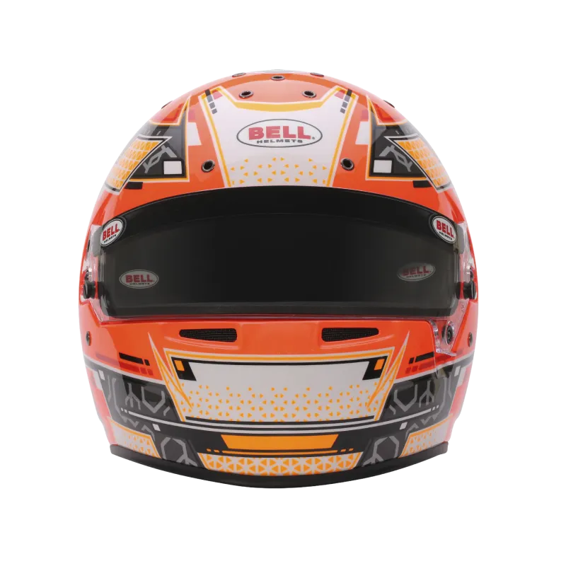 RS7-K ORANGE STAMINA BELL HELMET - FIA 8878-2024
