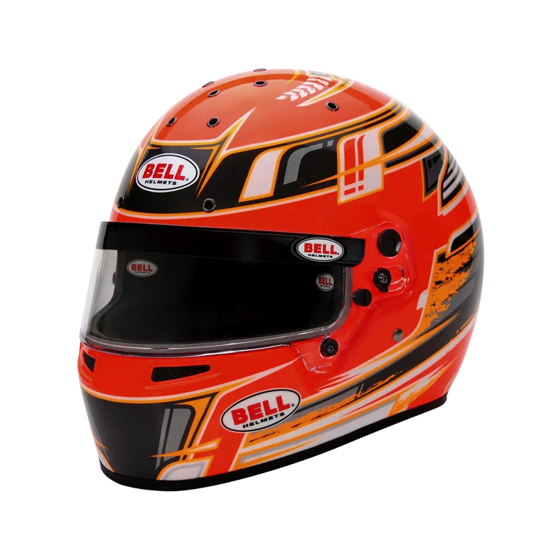 KC7-CMR ORANGE CHAMPION BELL HELMET