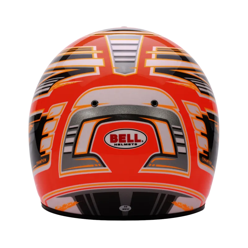 KC7-CMR ORANGE CHAMPION BELL HELMET