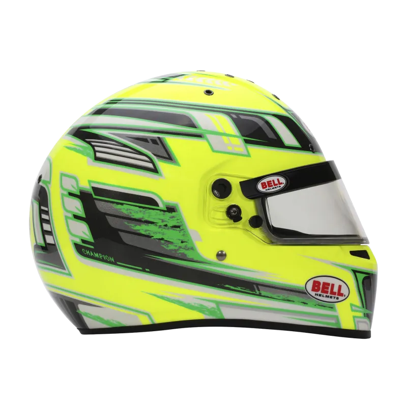 KC7-CMR YELLOW CHAMPION BELL HELMET
