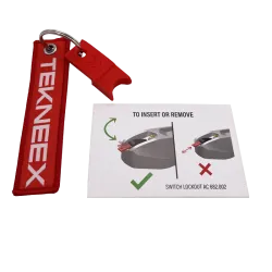 BLOCCAGGIO DELL'INTERRUTTORE PER MOTORE ROTAX