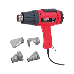 KS TOOLS HEAT AIR BLOW GUN SET WITH 4 ATTACHMENTS