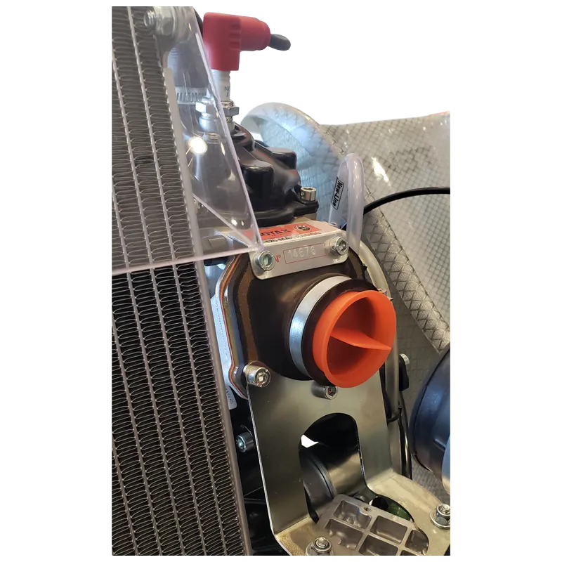 ENGINE CAP ON ROTAX INTAKE SIDE