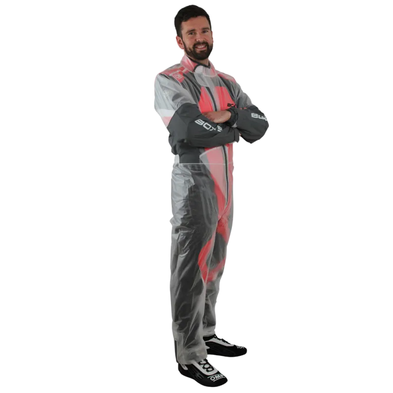 TRANSPARENT BOX'S RAIN SUIT