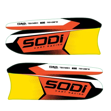 SIDE POD STICKERS KIT SODI RACING 22