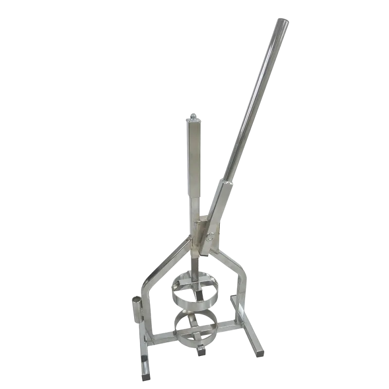 TYRE BEAD BREAKER WITH RACK AND PINION