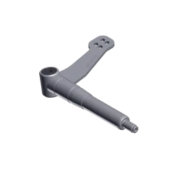 TEKNEEX 25 MM DIAMETER M14 STUB AXLE - 4 HOLES