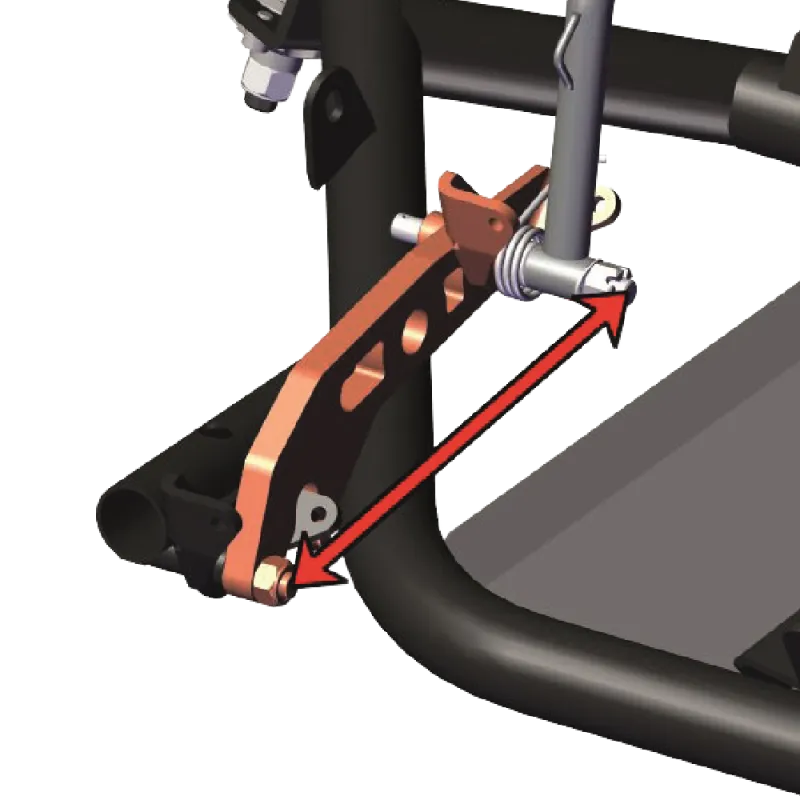 PEDALS OFFSET KIT