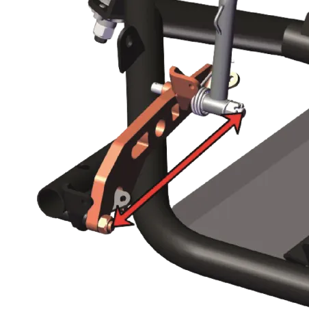 PEDALS OFFSET KIT