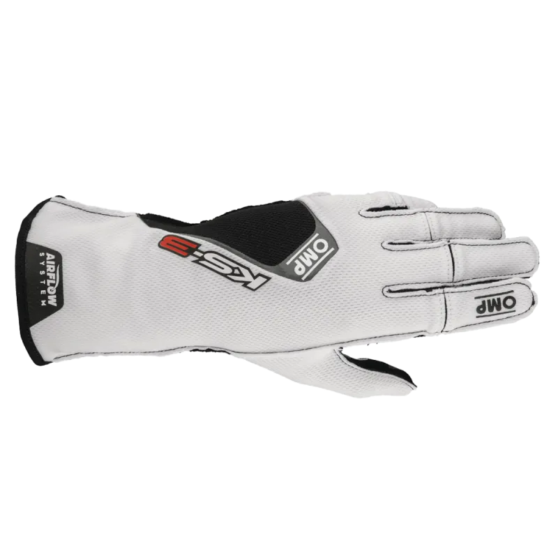 KS-3 KART GLOVES BLACK 4 (5XS)