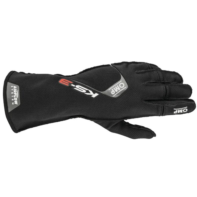KS-3 KART GLOVES BLACK 4 (5XS)