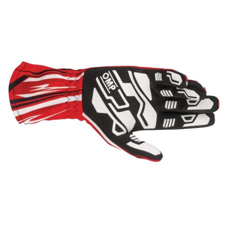 OMP KS-4 GLOVES RED/WHITE 4 (5XS)