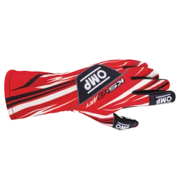 OMP KS-4 GLOVES RED/WHITE 4 (5XS)