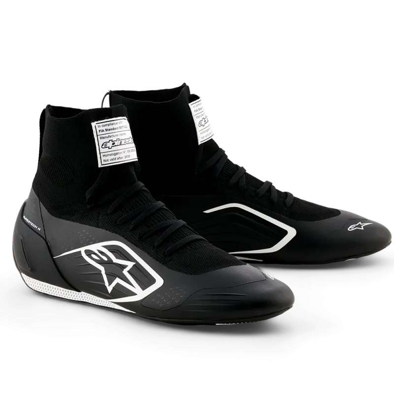 ALPINESTARS SUPERTECH K FIA BLACK SHOES  37