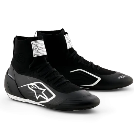 ALPINESTARS SUPERTECH K FIA BLACK SHOES  37