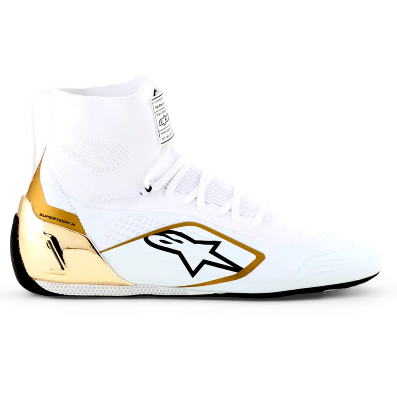 ALPINESTARS SUPERTECH K FIA BLACK SHOES  37