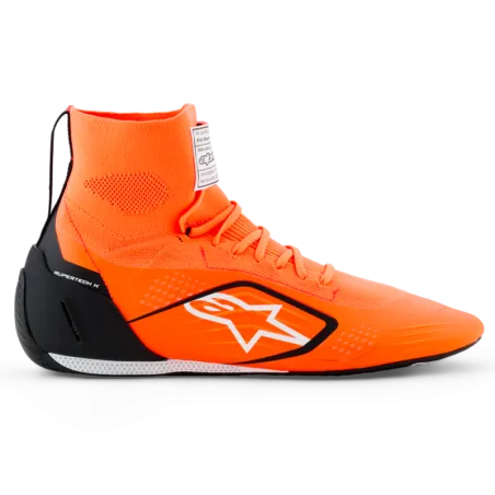 ALPINESTARS SUPERTECH K FIA BLACK SHOES  37