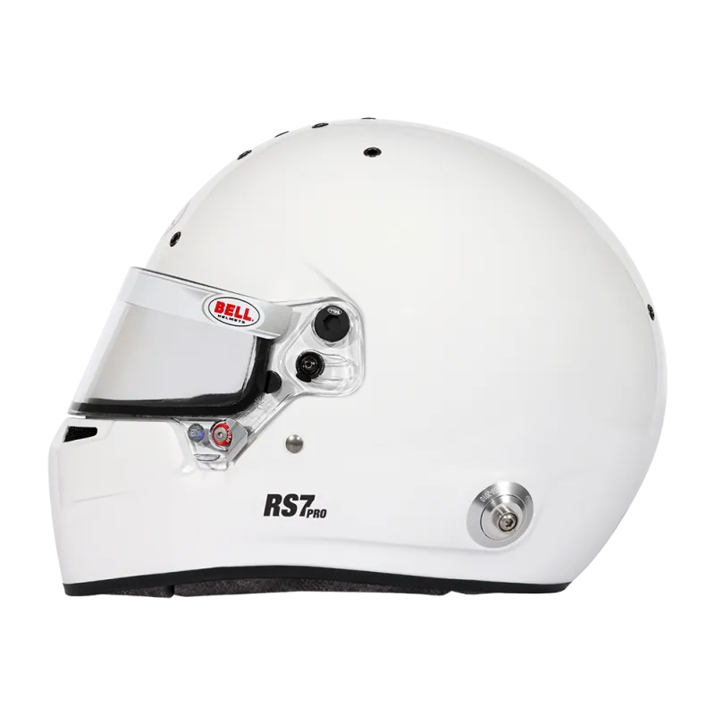 BELL RS7-PRO HELMET WITH HANS CLIPS  54
