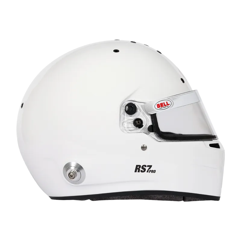 BELL RS7-PRO HELMET WITH HANS CLIPS  54