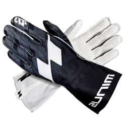 Gants Minus 273 Ryan Norberg – Design asymétrique blanc/noir