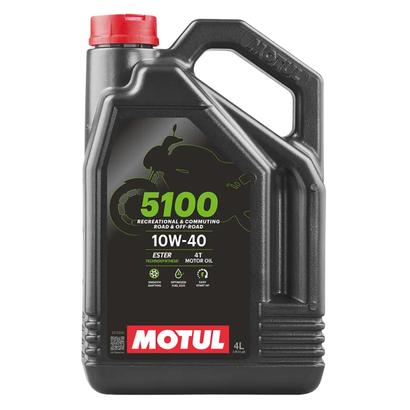 MOTUL 4 STROKE 10W40 OIL - 4 LITERS