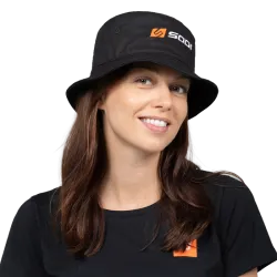 Black SODI Bucket Hat – Sporty & Trendy Style