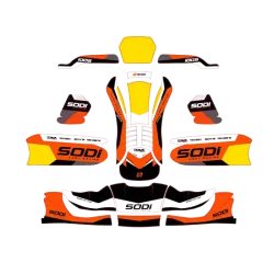 KIT COMPLETO DE ADHESIVOS SODI RACING 509 - AÑO 2025/2026