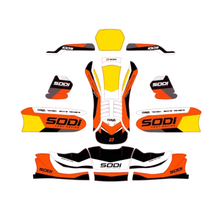 KOMPLETTES SODI RACING 509 AUFKLEBER-SET – JAHRGANG 2025/2026