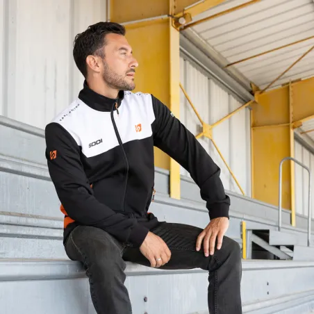 SODI RACING ZIP TECH FLEECE SWEATSHIRT