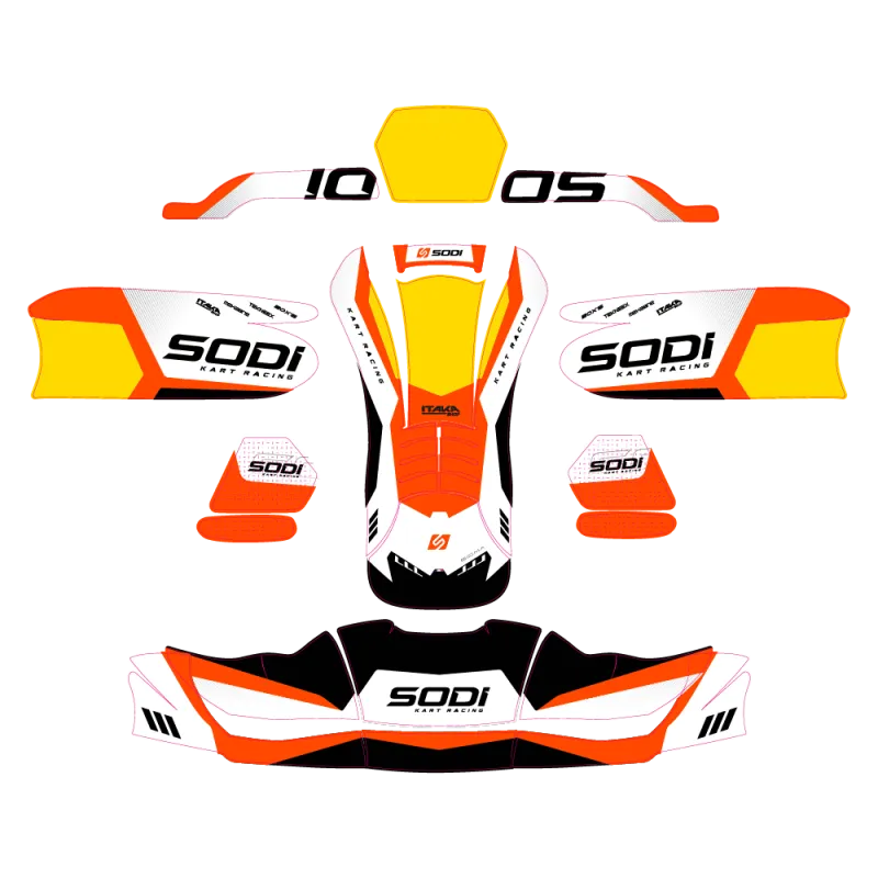 KIT STICKERS COMPLET SODI RACING 509 27