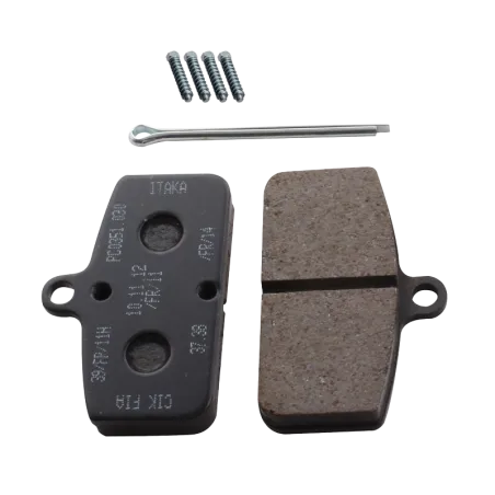 ITAKA REAR BLACK CERAMIC PADS