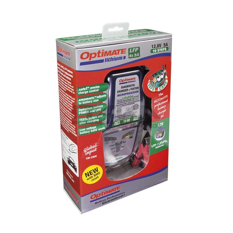 OPTIMATE LITHIUM 4s 0.8A BATTERY CHARGER-SUPER B