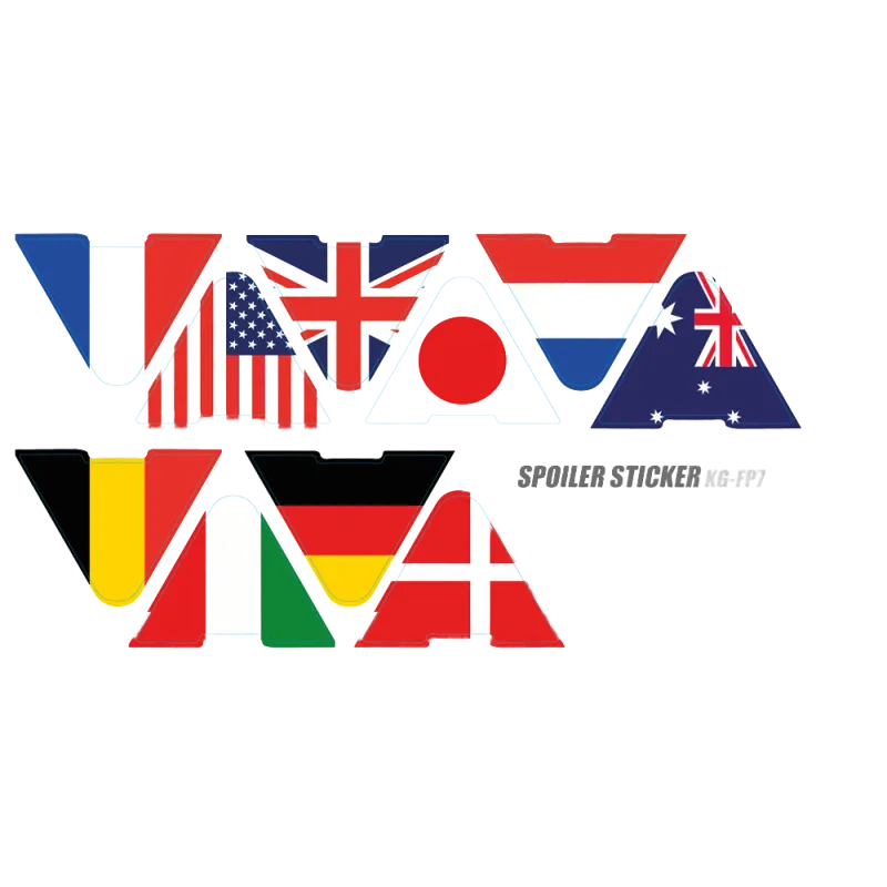 SPOILER STICKER FLAG