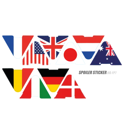 SPOILER STICKER FLAG