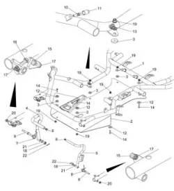 FRAME-FLOOR-PEDALS - SODI CELESTA