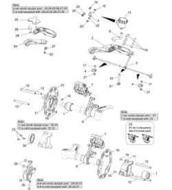 FRONT BRAKE-HAND ORDERS - SODI CELESTA