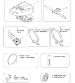 COMPLEMENTARY PARTS - SODI CELESTA
