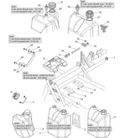 TANK-MOTORPLATTE – SODI DELTA 900/950 2012–2013