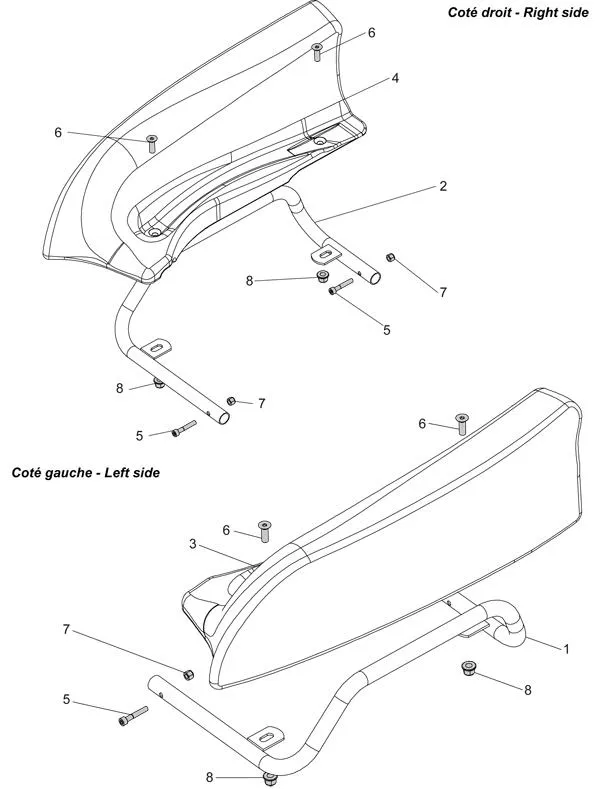 PROTECTION LATERALE - SODI DELTA 900/950 2012-2013