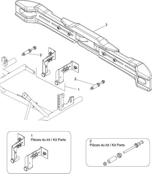 PROTECTION ARRIERE-KG PLAST - SODI DELTA 900/950 2012-2013