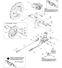 HINTERRADBREMSE – HYDRAULISCH – SODI DELTA 900/950 2012–2013