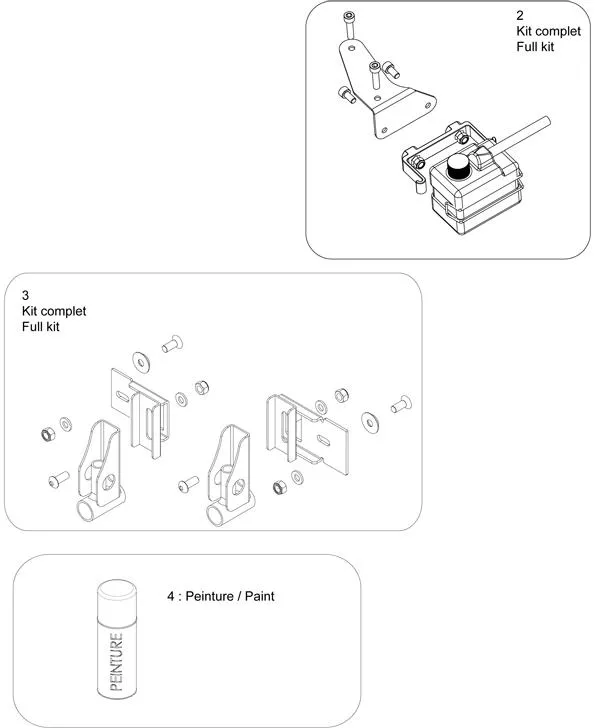 COMPLEMENTARY PARTS - SODI DELTA 900/950