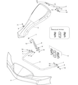 PROTECTION AVANT - SODI DELTA 900 FR 2012-2017