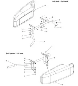 PROTECCIÓN LATERAL - SODI DELTA 900 FR 2012-2017