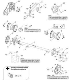 HINTERACHSE D25 – SODI DELTA 900/950 2014–2017
